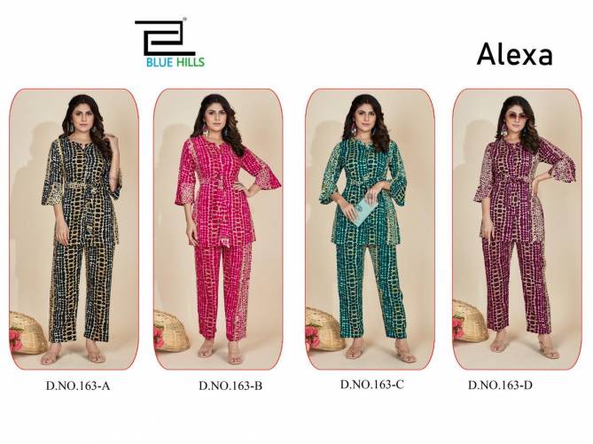 Alexa By Blue Hills Rayon Printed Cord Set Catalog
